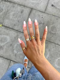 SNS Powder On Natural Nails