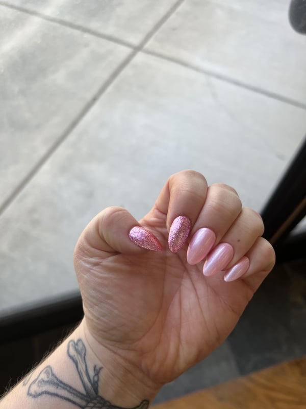 Picture by haileyjp_ showing 'Gel X Set - It’s Serving Barbie 💗' number 2