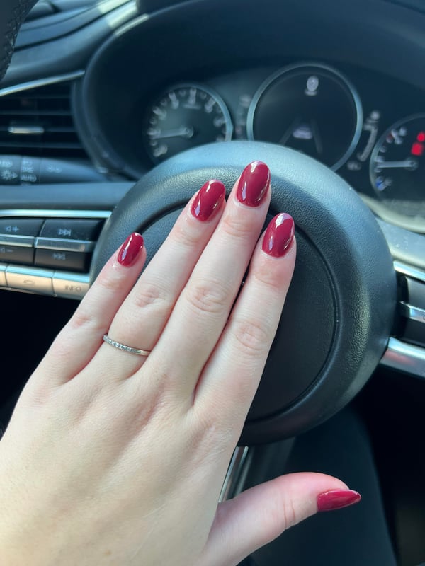 Picture by aquaticcapricorn saying 'Dip Nails For Fall'