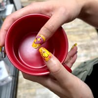 Did This Halloween Themed Coffin Nails Haha Very Fun 🧙🏻‍♀️