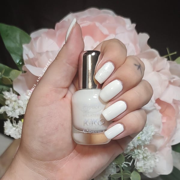 Picture by irycente93 showing 'White Polish Is Made In Hell 😮‍💨🥵 Kiko Milano Perfect Gel Shade #101' number 2