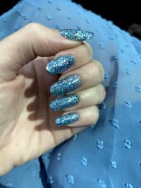 My Baby Shower Mani Done By Me!