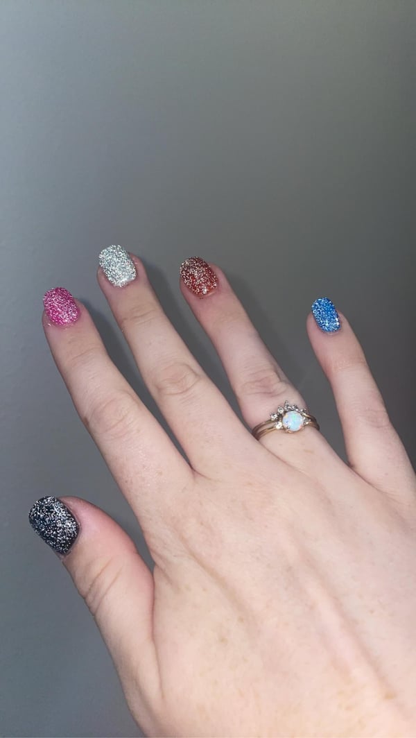 Picture by alaska_cattt showing 'My Nails For The Eras Tour! 🥰' number 2