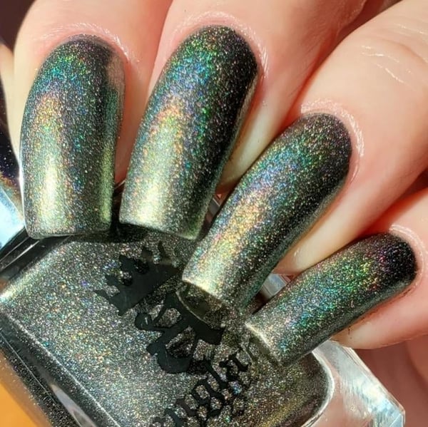 Picture by scratchureyesout showing 'The Wild Rose By A England Is An Absolutely Gorgeous Grey Green Holographic!' number 3