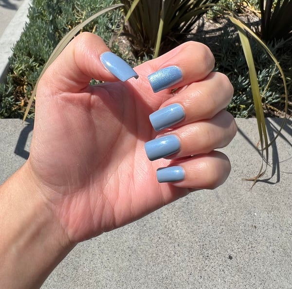 Picture by No-Cartoonist8495 saying 'My Glacier Blue Gel X Set 🩵'