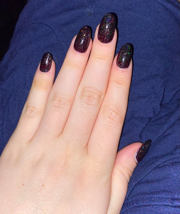 Picture by Aarina43 saying 'My Galaxy Nails'