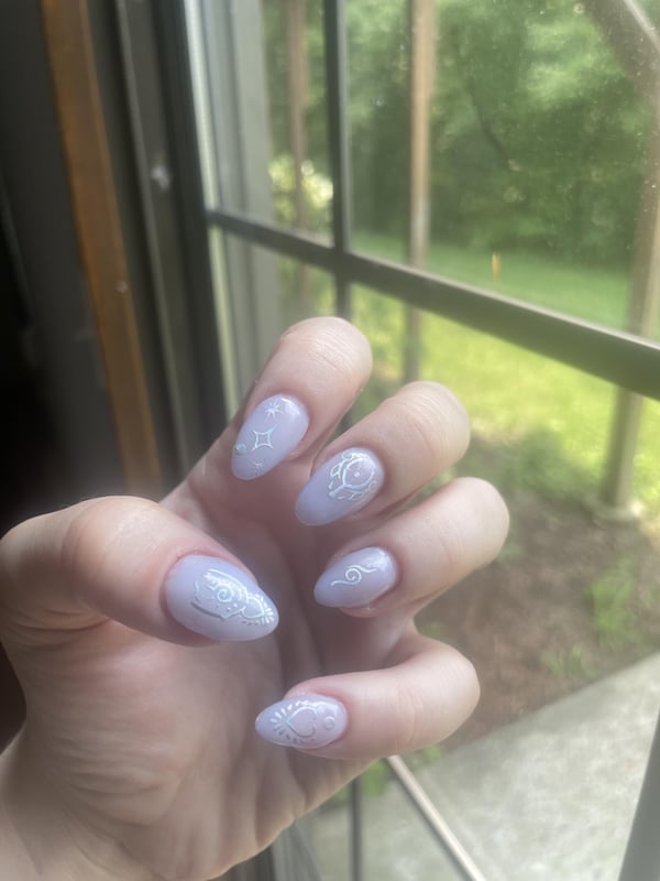 Picture by sweetsweetadeline showing 'First All-gel Mani Worth Sharing' number 2