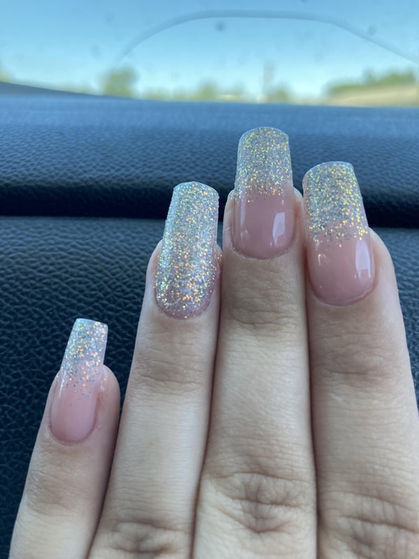 Picture by misery6464 saying 'First Time Ever Getting Glitter! Simple But Cute, I Love It'