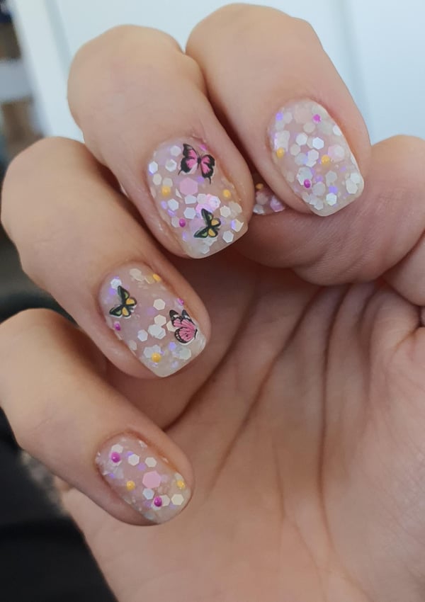 Picture by Key_Opportunity_7082 showing 'Butterflies For Short Nails' number 2