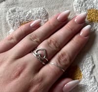 Ombre Nails airbrushed For A Wedding