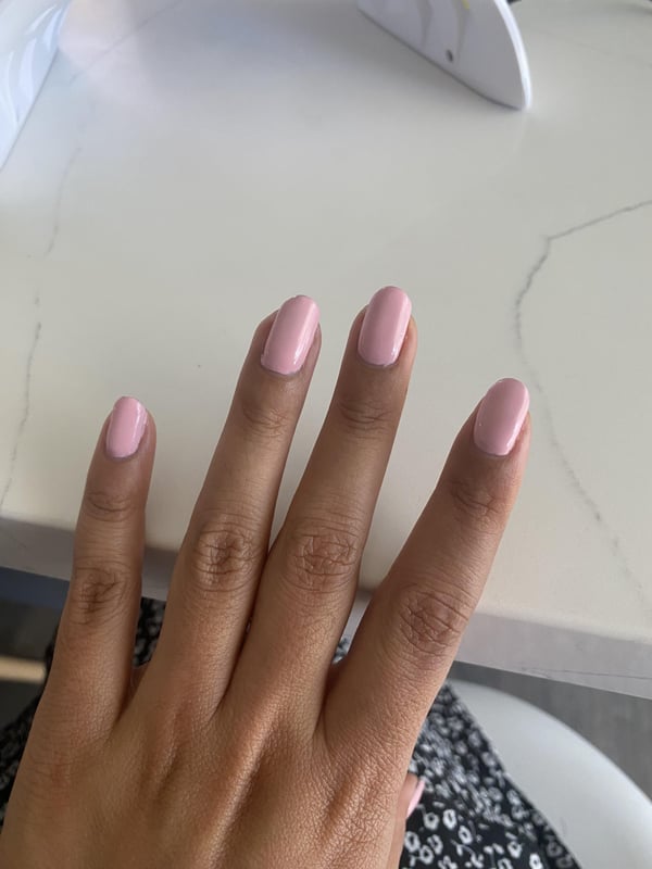 Picture by beepbooptestboop saying 'When You Wanted Barbie Nails Before The Movie…'