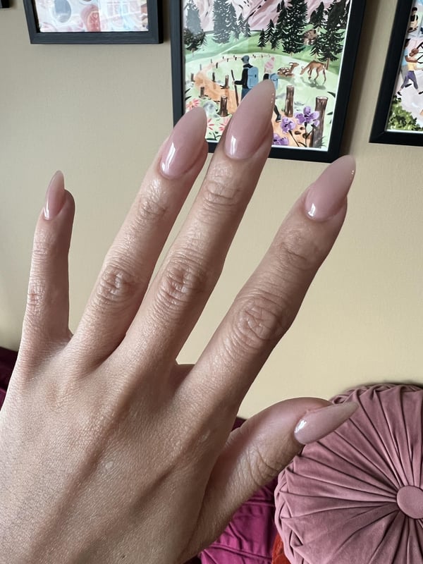 Picture by FunkyAsianChicken showing 'Decided To Get Something Natural Looking For A Change And I’m Absolutely Loving My Nails.' number 2