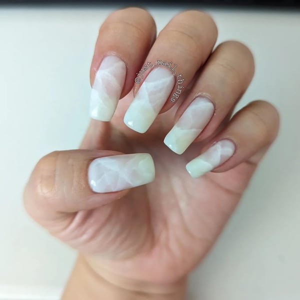 Picture by just_nail_things showing 'Quartz Nails 🪨 ✨' number 2