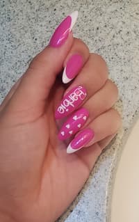 My Take At The Barbie Nails !