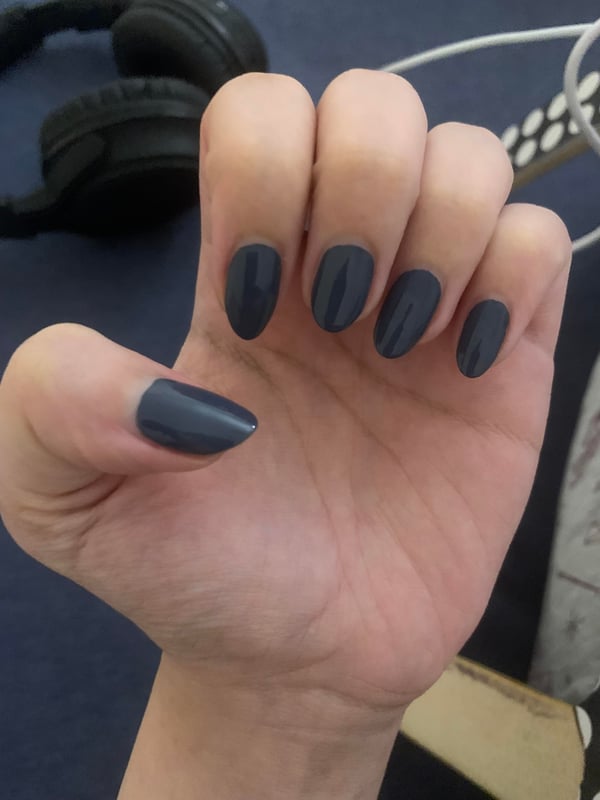 Picture by potential57272 saying 'Natural Nails. What Do You Think?'