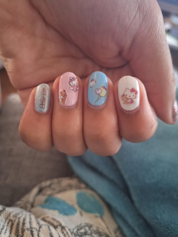 Picture by toony_woony showing 'Cute Sanrio Nails That I Did!' number 3