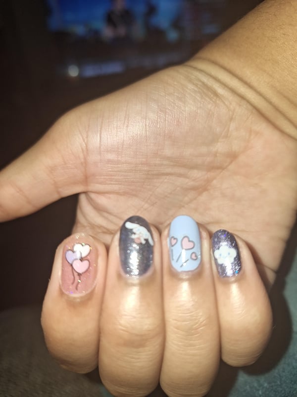 Picture by toony_woony showing 'Cute Sanrio Nails That I Did!' number 1