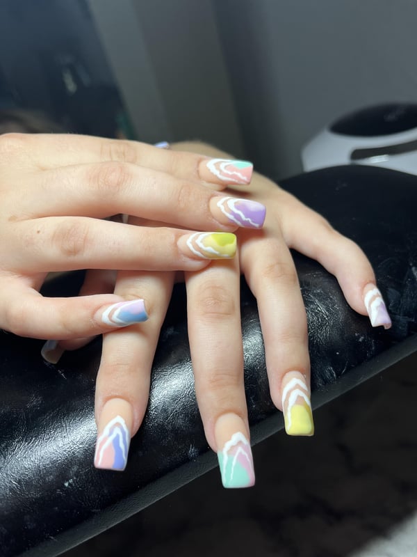 Picture by Unknown222_ showing 'She Wanted Abstract Nails' number 2