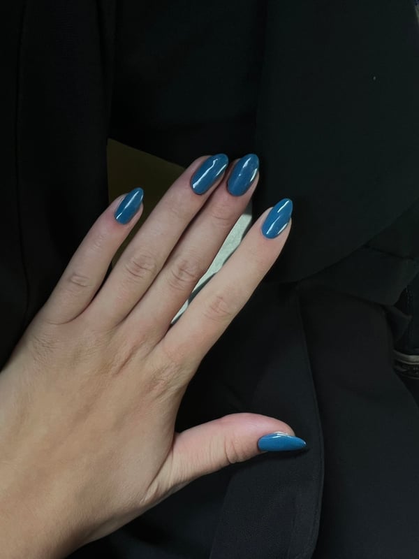 Picture by ArticleMedium3719 saying 'Went For This Dark Blue, Fucking Love Them. Thoughts?'