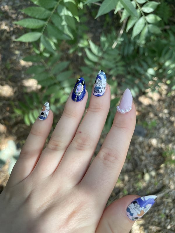 Picture by wowyfandoms showing 'First Time Doing Nails' number 2