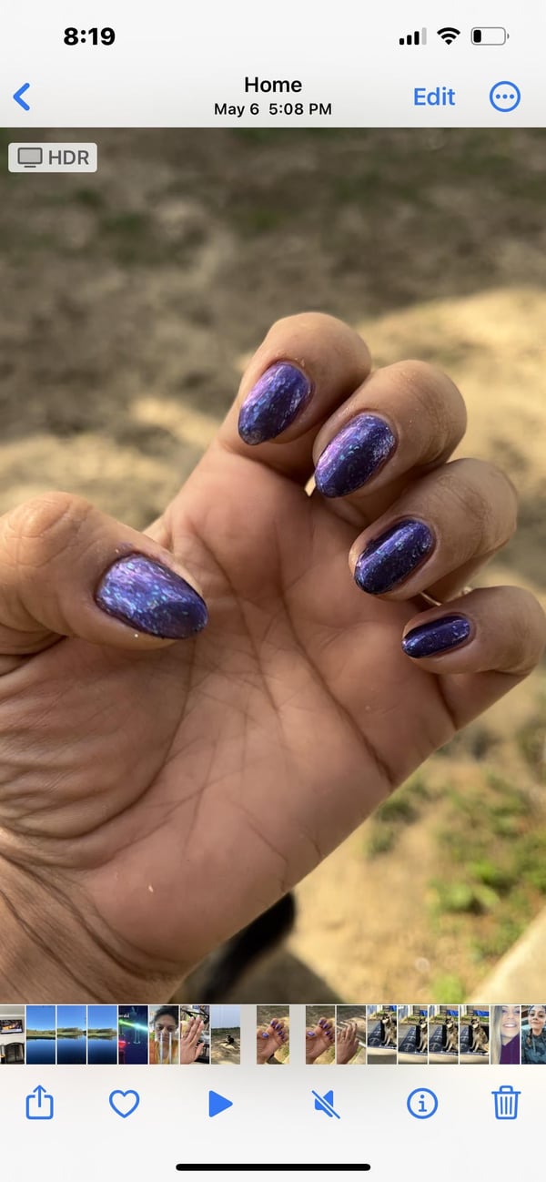 Picture by Sweetcreatureeee showing 'Most Recent Nails :' number 3