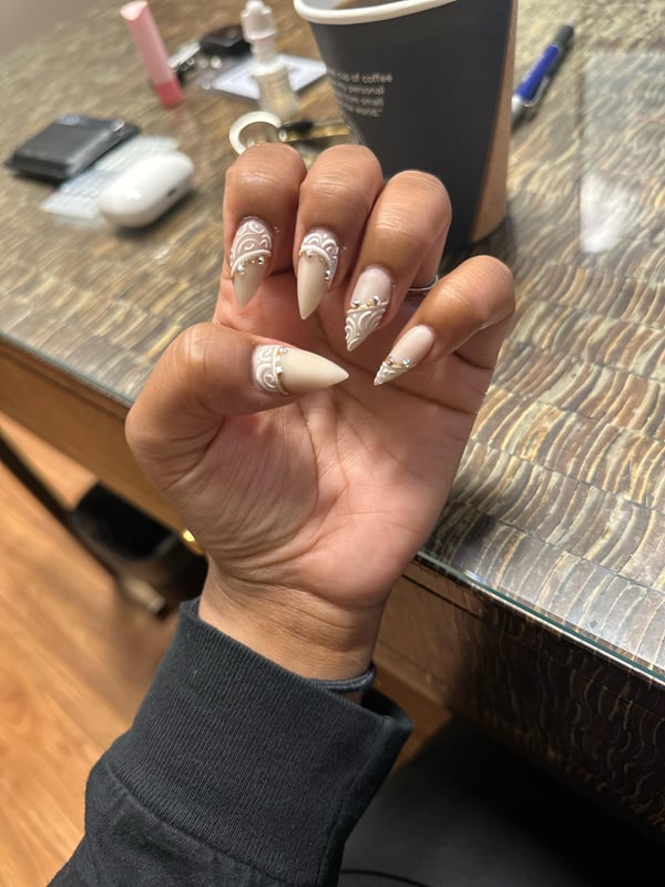 Picture by Jennjenn019 saying 'Wedding Nails'