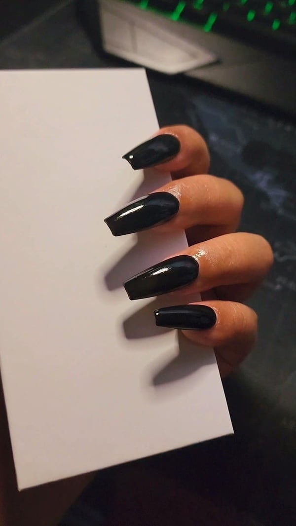 Picture by kindafeverish saying 'Classic Black Is Always Nice'