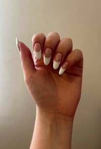 Just Did French Nails With Gel Polish On My Natural Nails :