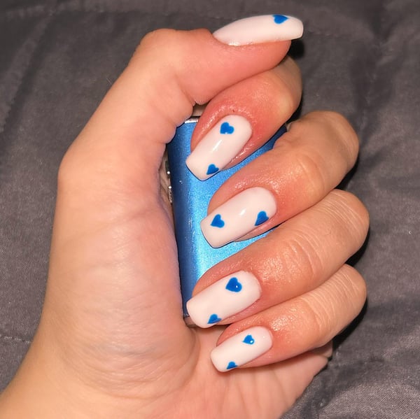 Picture by Upbeat-Poem-1284 showing 'I 💙 My Nails' number 2