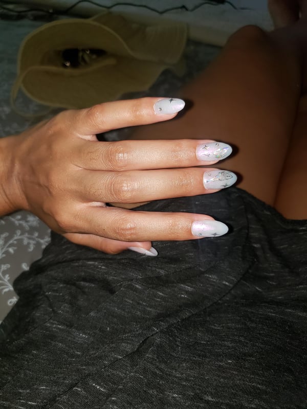 Picture by BecauseCornIsAwesome saying 'So Proud Of This Set! My 4th Diy Polygel Set And They Arent Perfect But Finally 