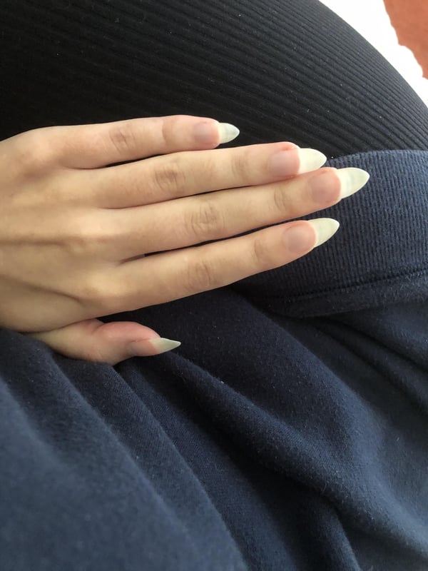 Picture by IllHighlight2930 showing 'Natural Nails 3 Months Growing And Shaping' number 2