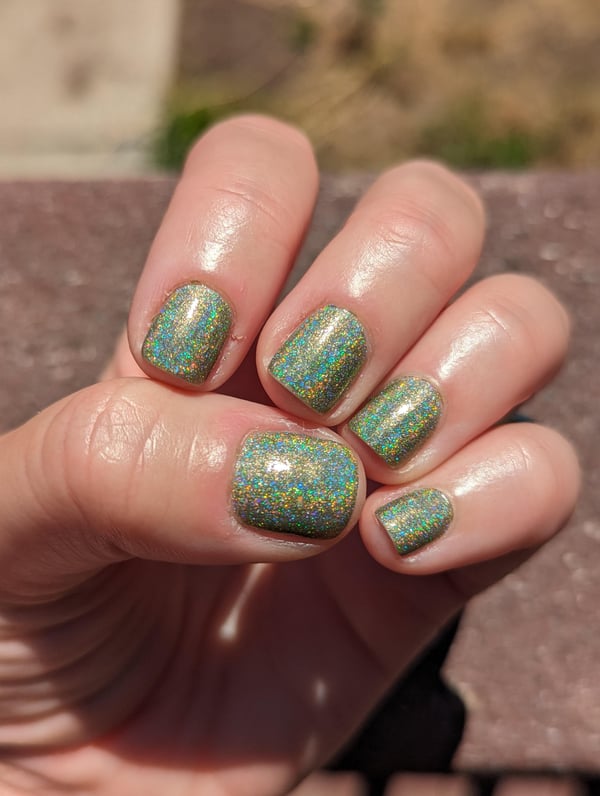 Picture by Content-Flight6371 saying 'ILNP In The Woods 🌲💚'