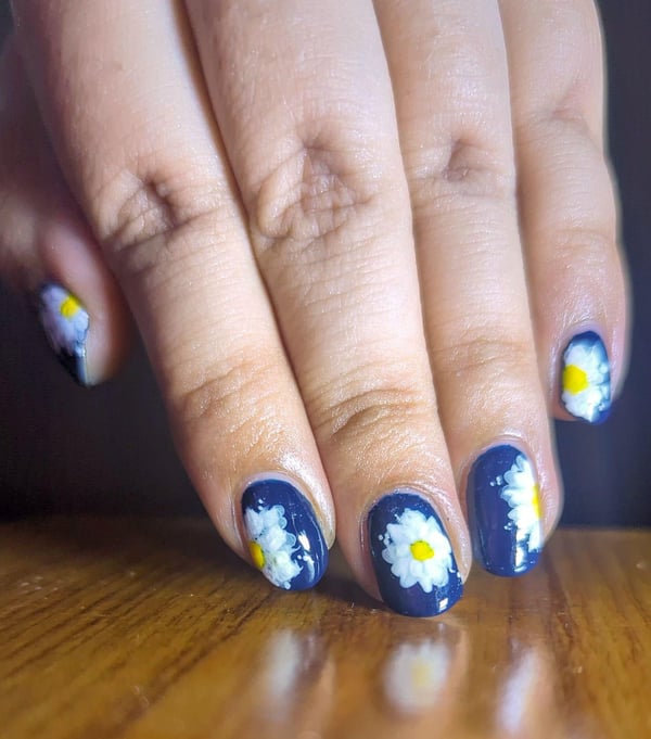 Picture by spicyxcinnamon saying 'Some Hand Painted Chrysanthemum Flowers'