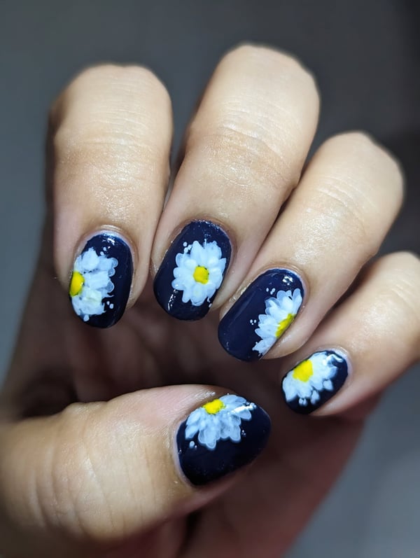 Picture by spicyxcinnamon showing 'Some Hand Painted Chrysanthemum Flowers' number 2