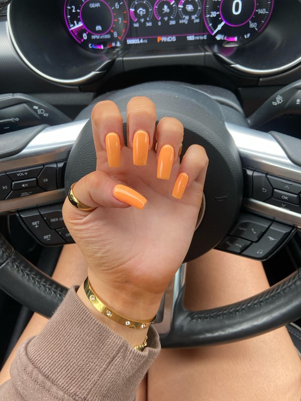 Picture by Oven_Massive saying 'Probably The Best Nails Ive Gotten From A Salon, Plus They Were Only 50 Before I Tipped 🥰'