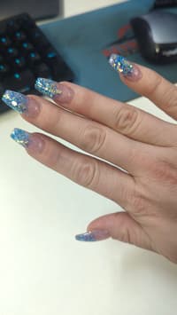 Blue Sparklies!