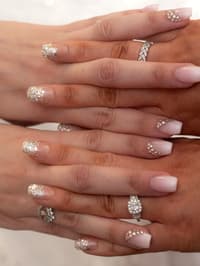 Wedding Nails For Me And My Best Friend