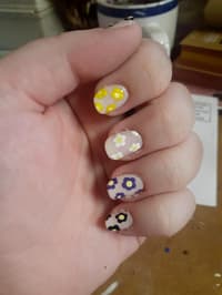 Did Some Cute Nail Art