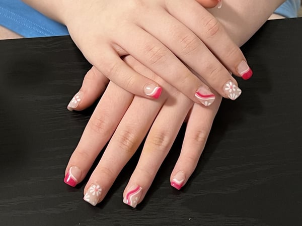 Picture by lfernandes showing 'Girl-dad Here! I Learned How To Do Gel Nails For My Daughters. Came For Feedback And Advice On How To Improve!' number 2