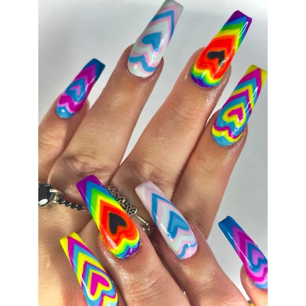 Picture by Bazketcase_7 showing 'Pride Nails 💅' number 2