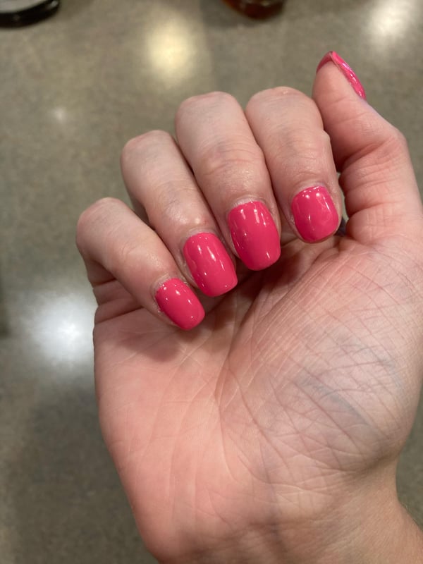 Picture by jeffgoldblumisdaddy saying 'I Was Trying To Match My Salon Gel Nails…and I Think I Found A Really Close Dupe?!'