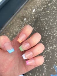 Pastel French Tips