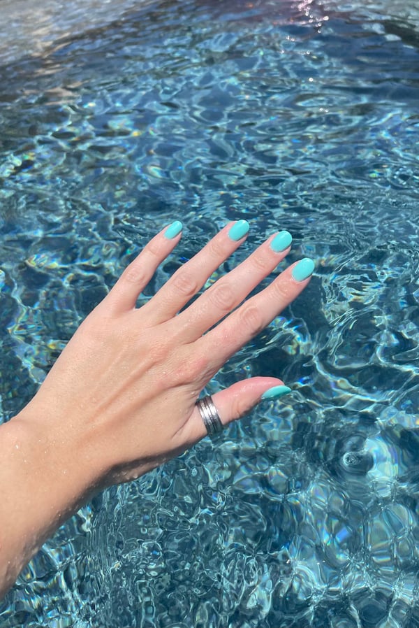 Picture by Spirited-Highlight saying 'Pool Nails 🌊'