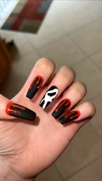 What Do We Think? My First Time Doing Halloween Nails By Myself