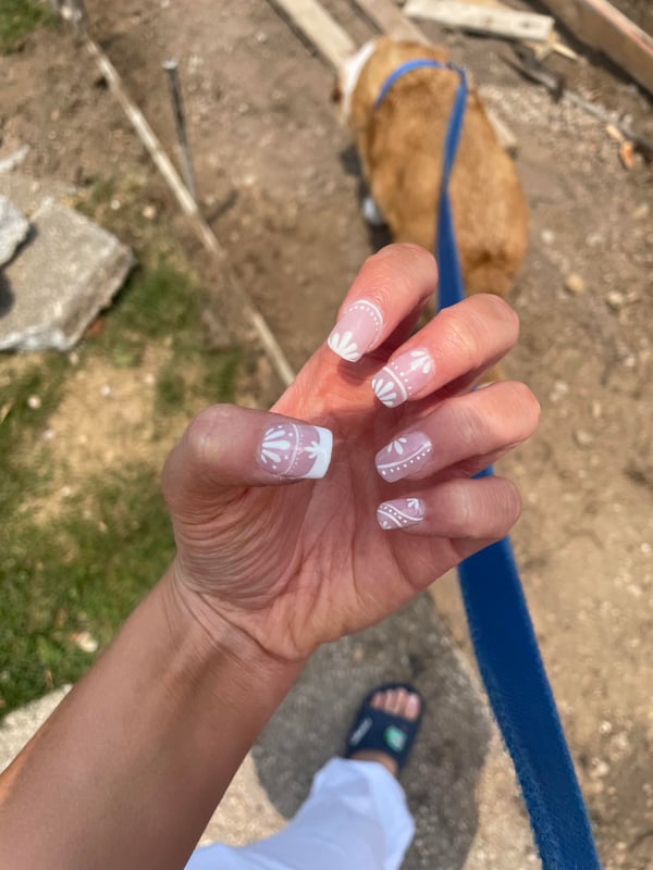 Picture by bobobasil saying 'Thoughts On My First Gel X Set On Myself'