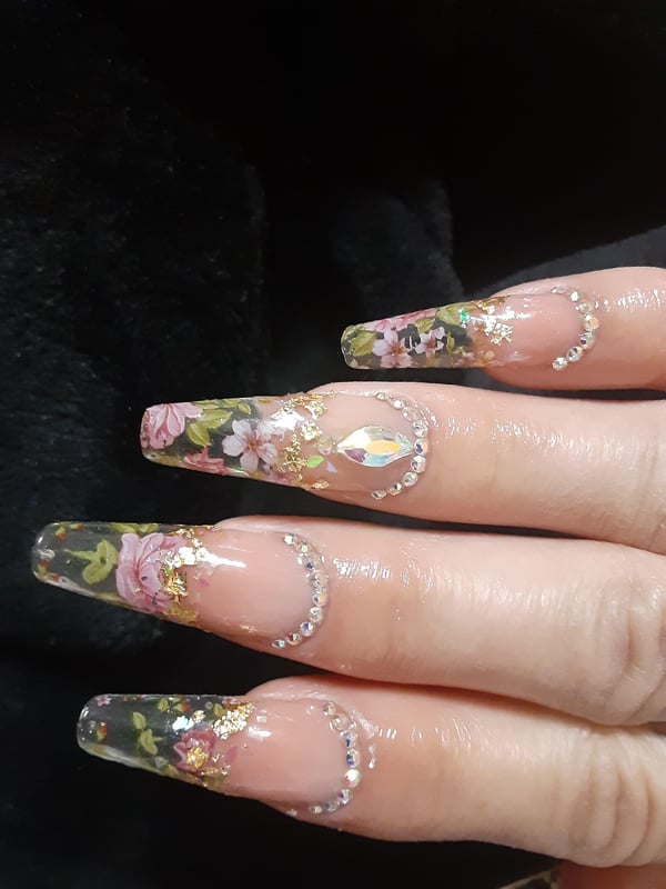 Picture by devi1icious saying 'My Art For Wedding Nails'