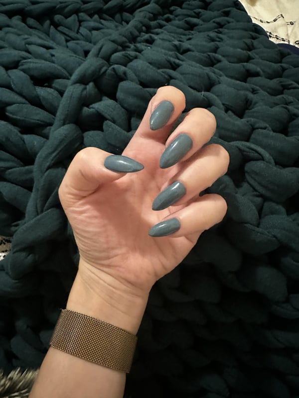 Picture by Lucille_Number_Two showing 'Is It Too Early For Some Fall Slate Grey-blue? 🍁☁️🩶💙' number 3