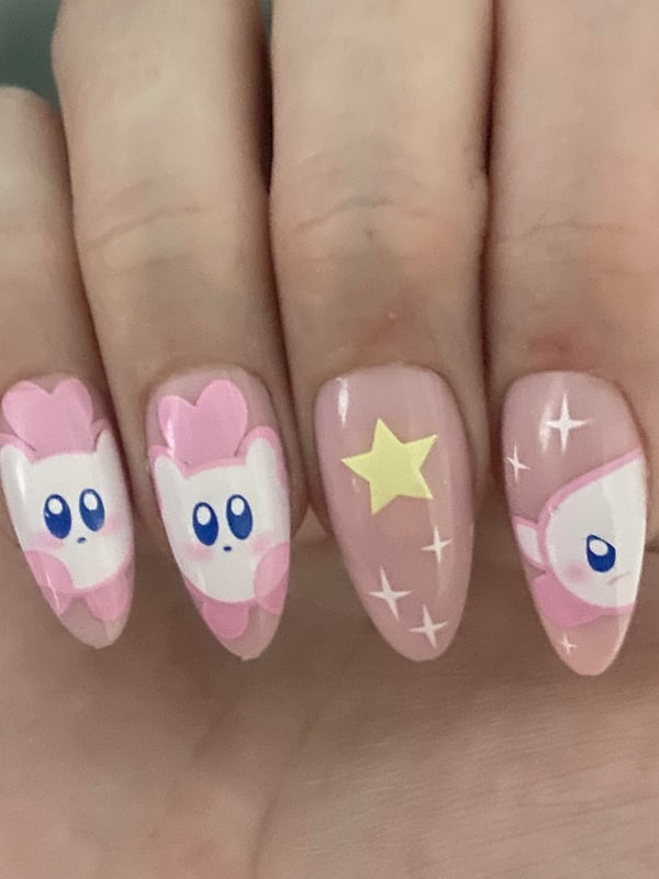 Picture by Any-Profession1024 saying 'Kirby Nails'