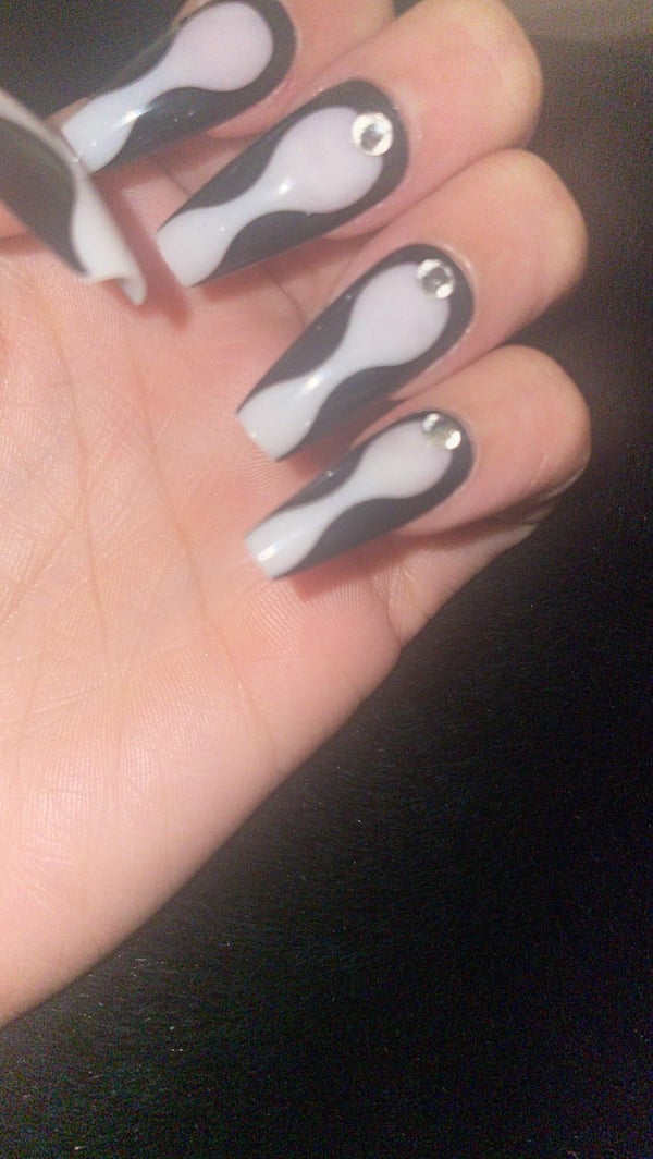 Picture by Backroadzbby showing 'What Ya Think, ? People Seem To Love These And The Ghost Face Nails' number 2