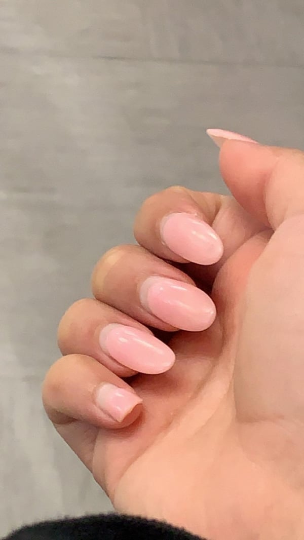 Picture by True_Hospital9971 saying 'What Should I Tell The Nail Tech To Do? These Are My Real Nails And I Never Broke A Nail Before'